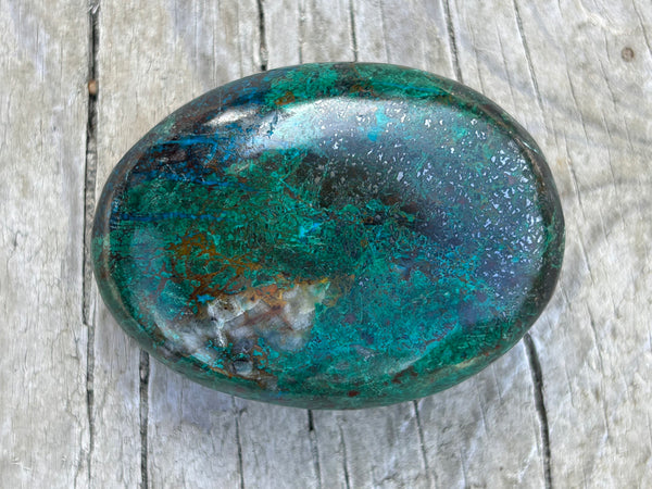 Chrysocolla Palm Stone