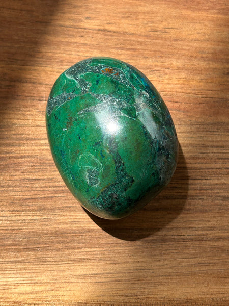 Chrysocolla Palm Stone
