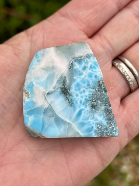 Beautiful Larimar Stone