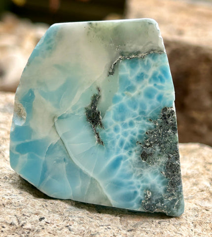 Beautiful Larimar Stone