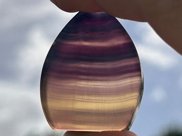 Purple Fluorite Crystal Arch