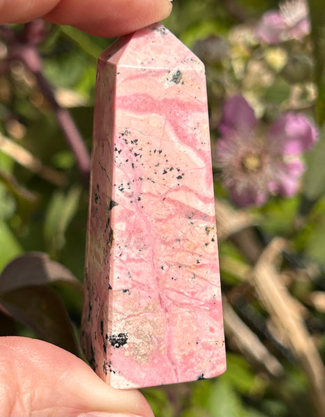 Rhodonite Mini Point