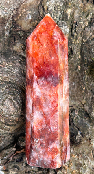 Fire Quartz point