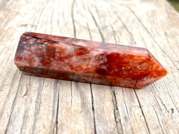 Fire Quartz point