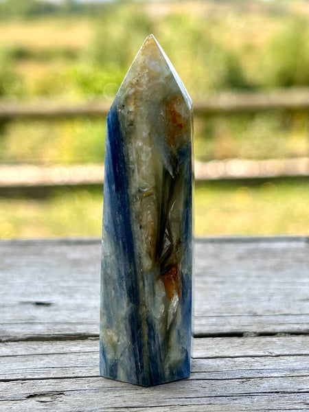 Blue Kyanite Point