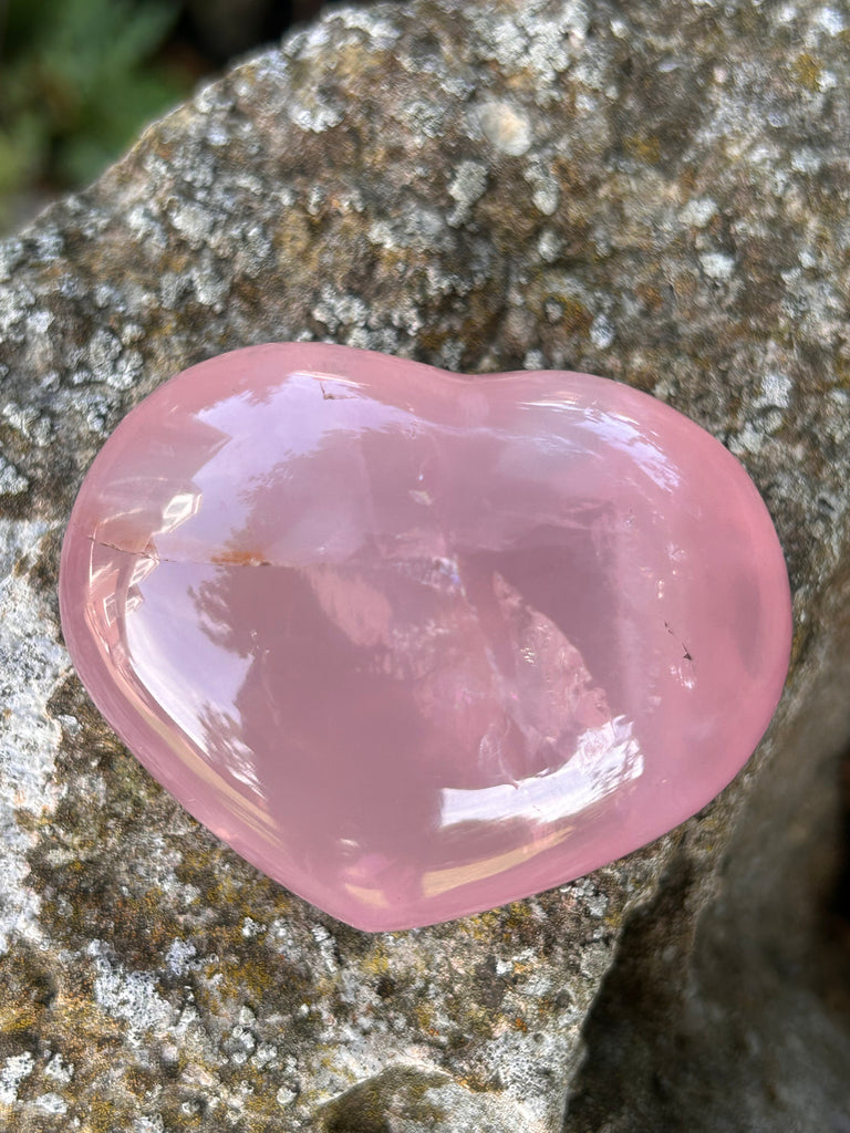 Rose Quartz Heart