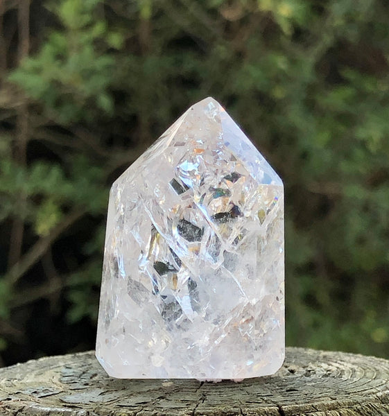Crackle Quartz Point