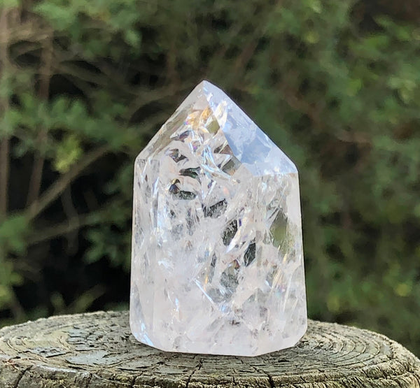 Crackle Quartz Point