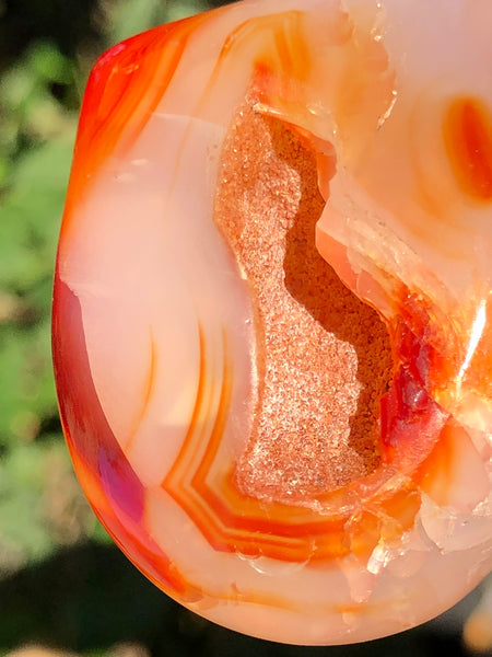 Carnelian (Cornelian) Heart