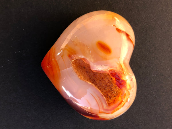 Carnelian (Cornelian) Heart