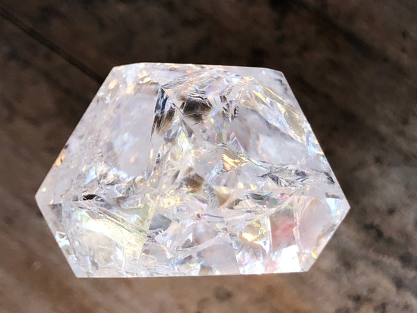 Crackle Quartz Point