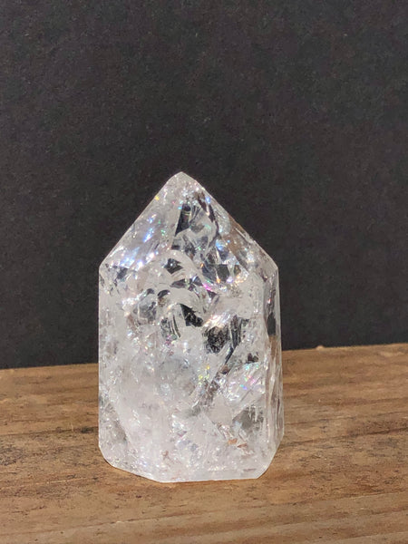 Crackle Quartz Point