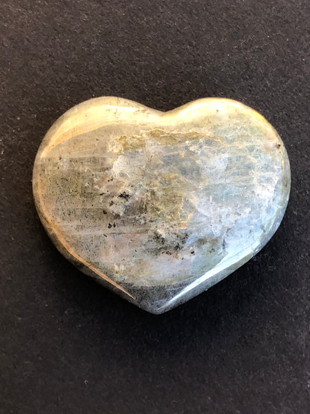 Labradorite Heart