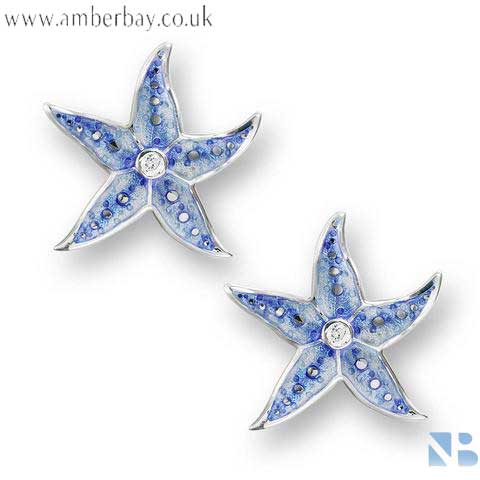 Nicole Barr Starfish Stud Earrings NE0275WA