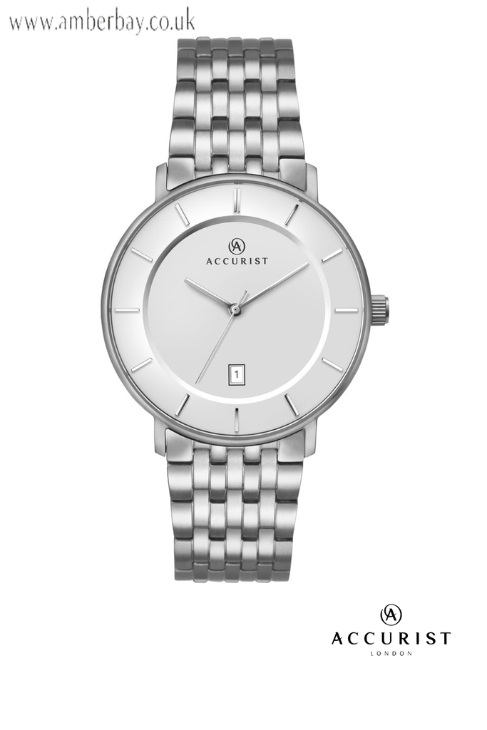 Accurist Gents Titanium Date Watch 7173