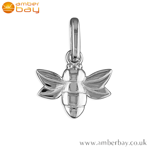 Sterling Silver Bee Pendant/Charm