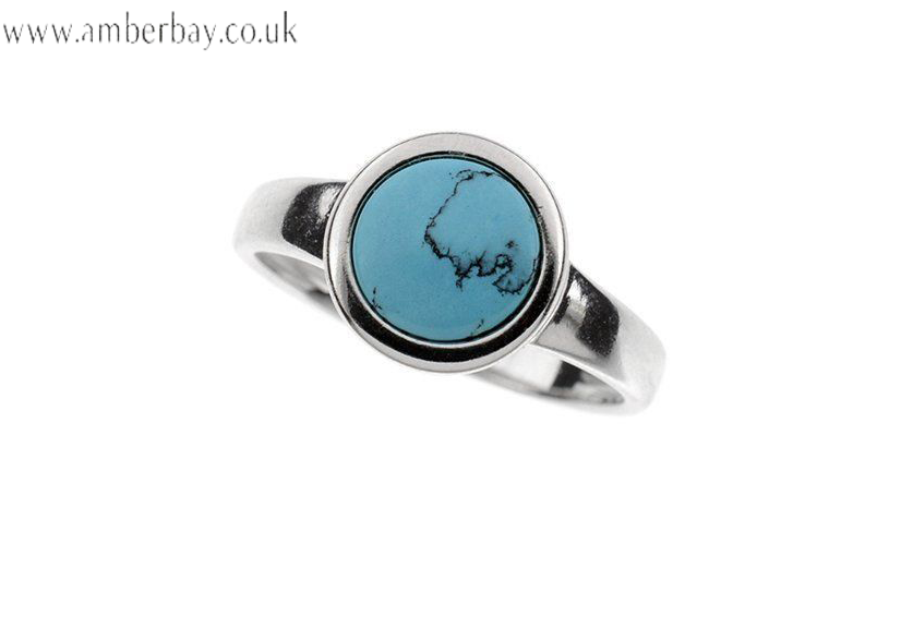 Silver and Turquoise Ring