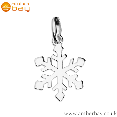 Sterling Silver Snowflake Pendant/Charm