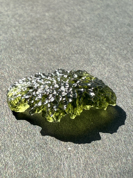 Genuine 2.45 grams Chlum Moldavite