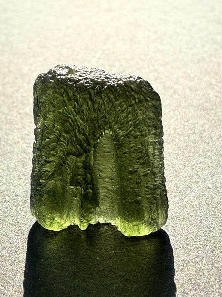 Genuine 5.57 gram Moldavite from Czech Republic