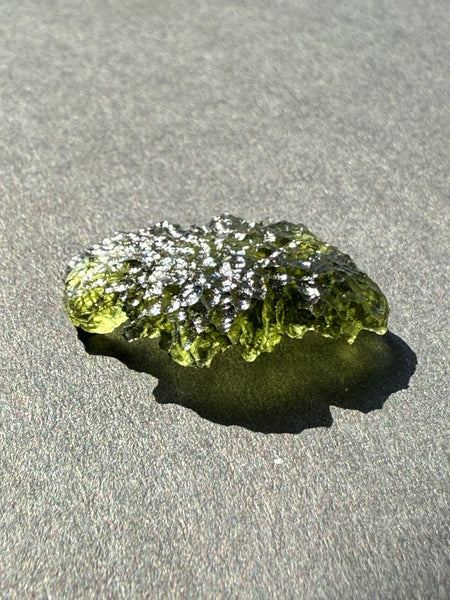 Genuine 2.45 grams Chlum Moldavite