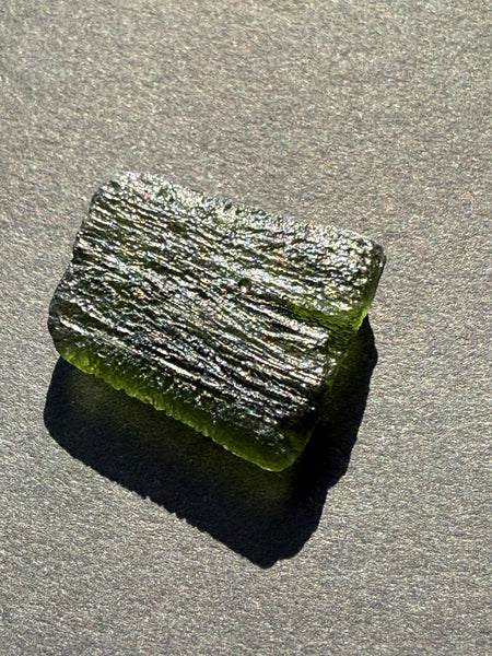 Genuine 5.57 gram Moldavite from Czech Republic