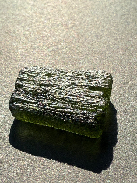 Genuine 5.57 gram Moldavite from Czech Republic