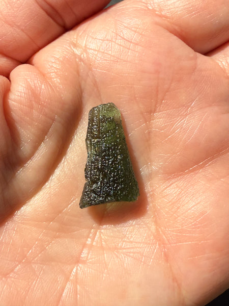 Genuine 2.30 grams Moldavite from Czech Republic
