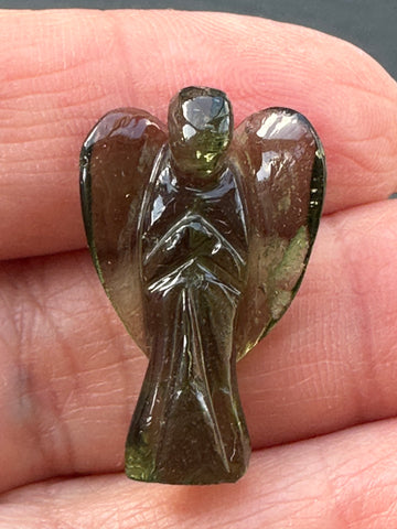 Moldavite Angel