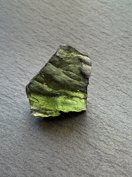 Genuine 1.40 gram Chlum Moldavite from Czech Republic