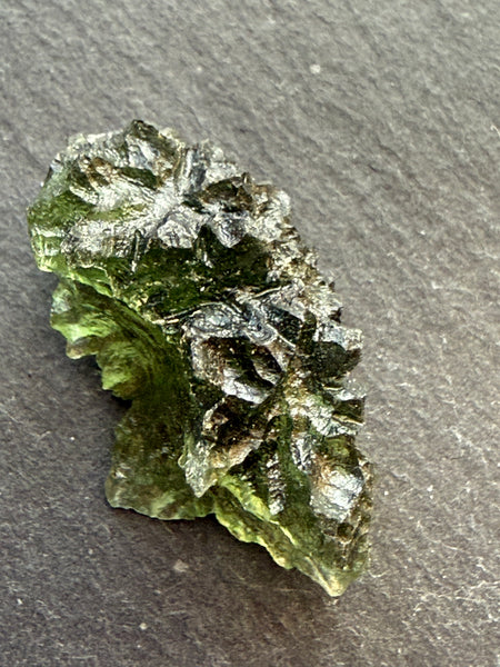 Genuine 2.47 gram Nesmen Forest Moldavite from Czech Republic