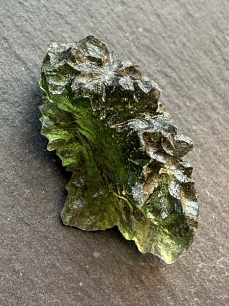 Genuine 2.47 gram Nesmen Forest Moldavite from Czech Republic