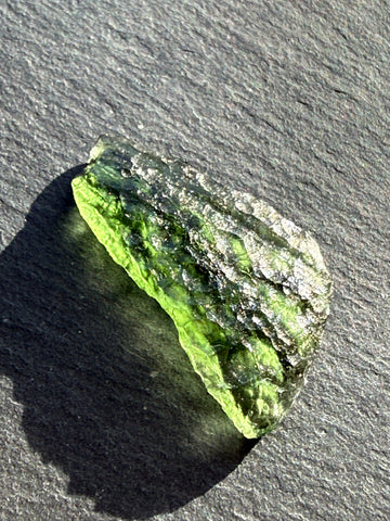 Genuine 2.62 grams Vrabce piece of Moldavite.