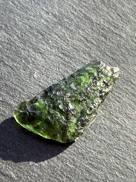 Genuine 2.62 grams Vrabce piece of Moldavite.