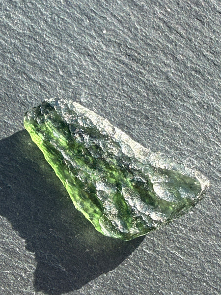 Genuine 2.62 grams Vrabce piece of Moldavite.