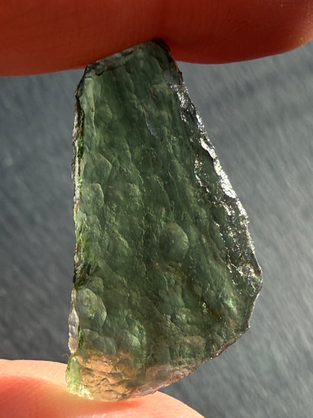 Genuine 2.62 grams Vrabce piece of Moldavite.