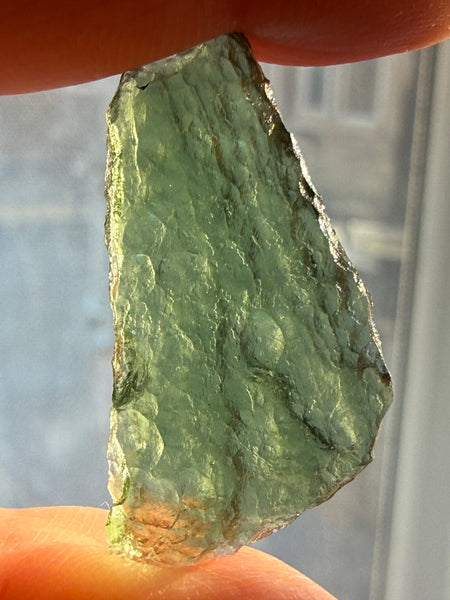 Genuine 2.62 grams Vrabce piece of Moldavite.