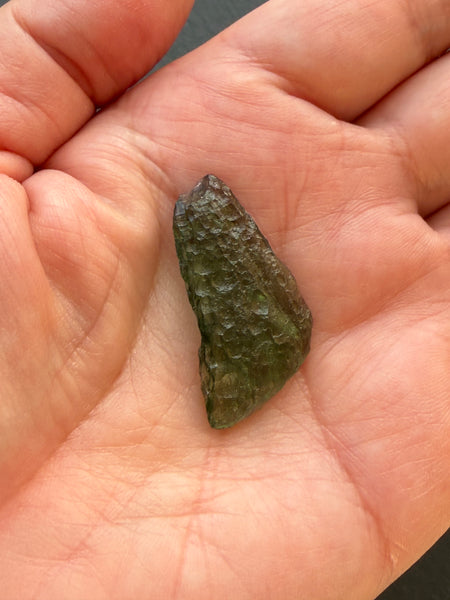 Genuine 2.62 grams Vrabce piece of Moldavite.