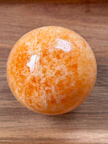 Orange Calcite Sphere