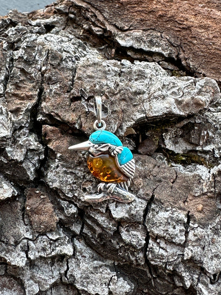 Kingfisher pendant
