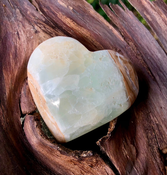 Caribbean Calcite Crystal Heart