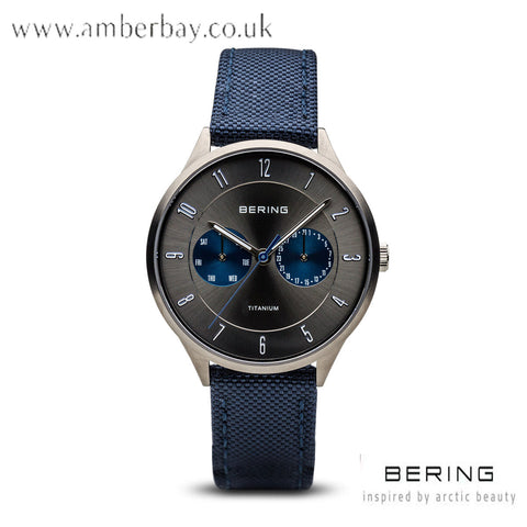 Bering Gents Blue Multifunction Watch 11539-873