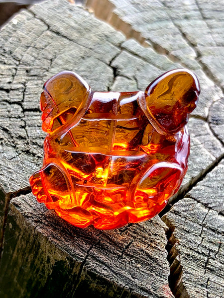 Amber Turtle / Tortoise Carving