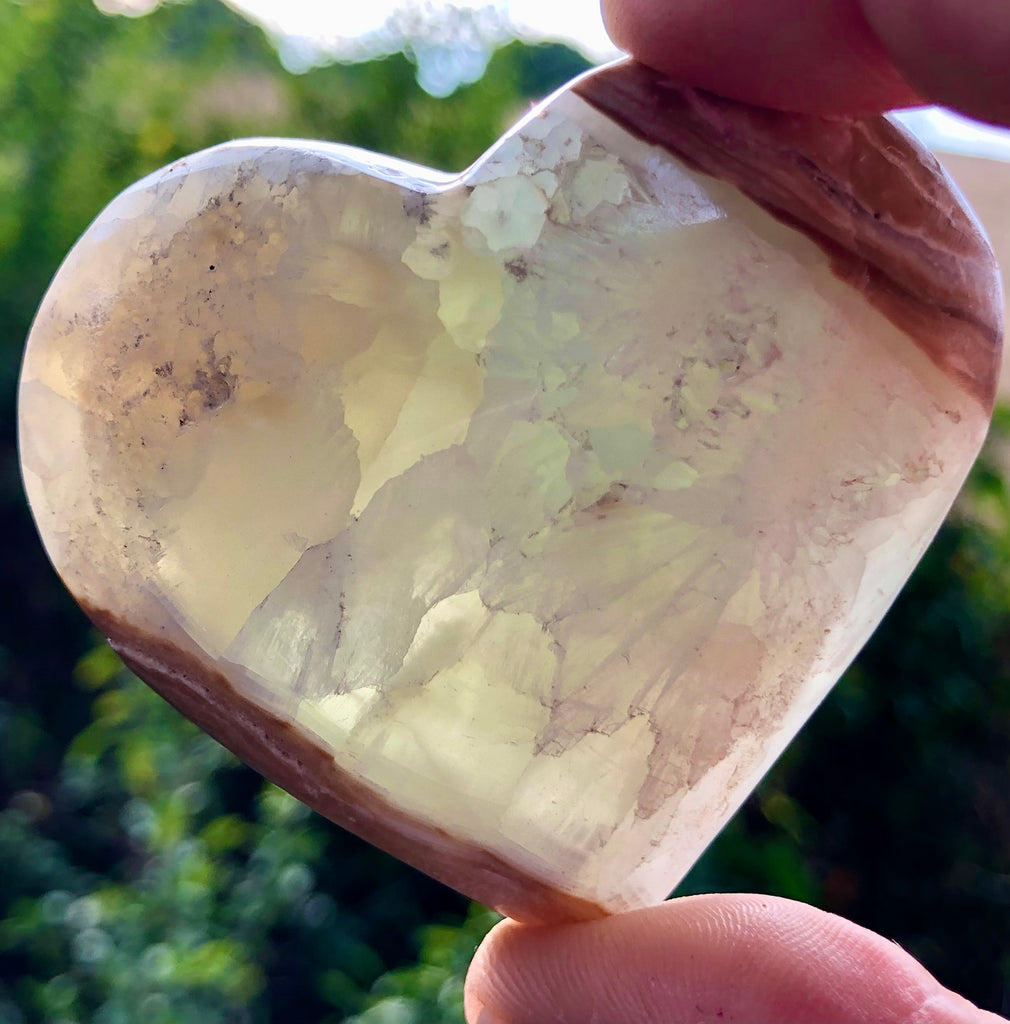 Caribbean Calcite Crystal Heart