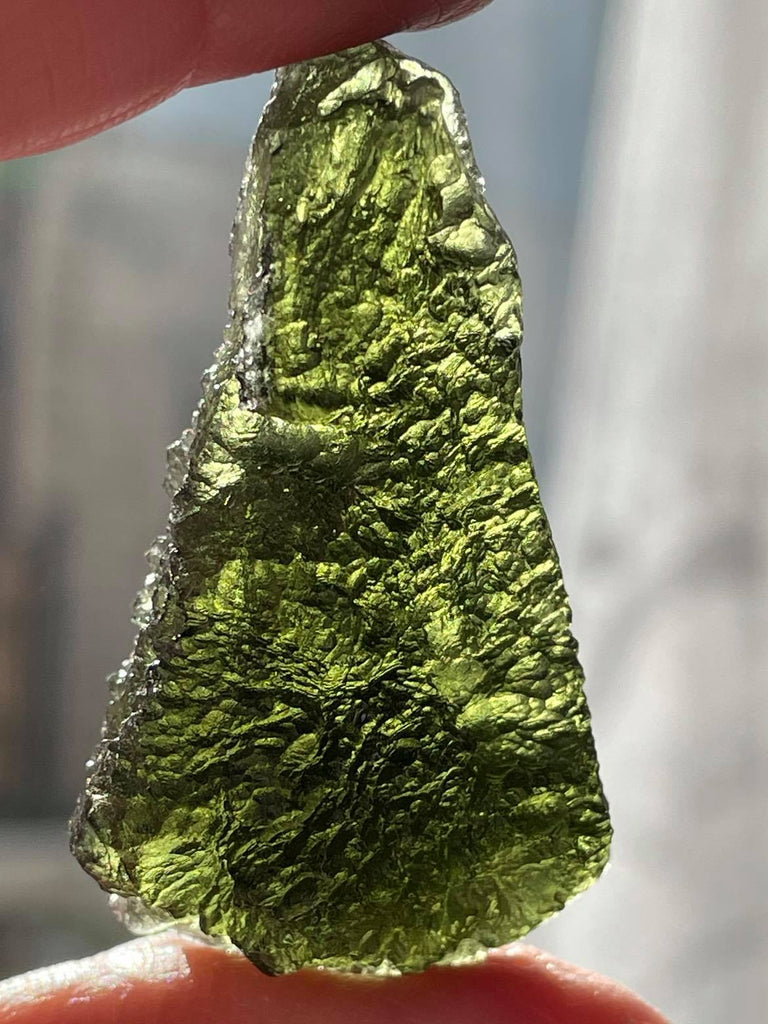 Genuine Moldavite from Czech Republic