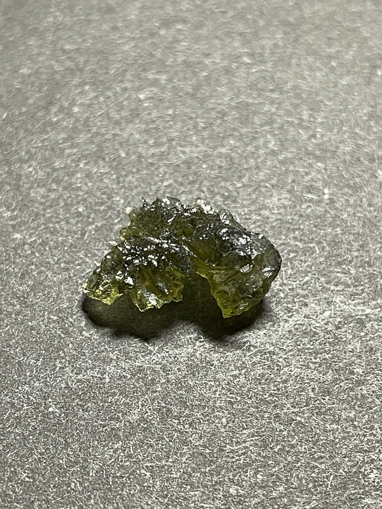 Genuine 0.64 g Rare Maly Chlum Moldavite from Czech Republic