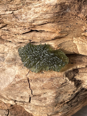 Genuine 1.68 g Rare Maly Chlum Moldavite from Czech Republic