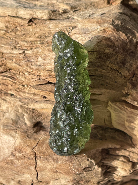 Genuine 6.70 Chlum Moldavite from Czech Republic