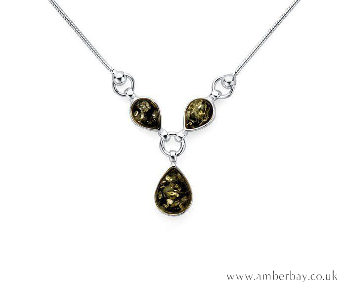 Unique Baltic Amber Necklace - Natural Designer Gemstone – Henryka